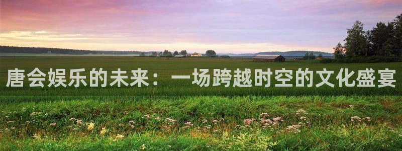 彩神vii官方：唐会娱乐的未来：一场跨越时空的文化盛宴